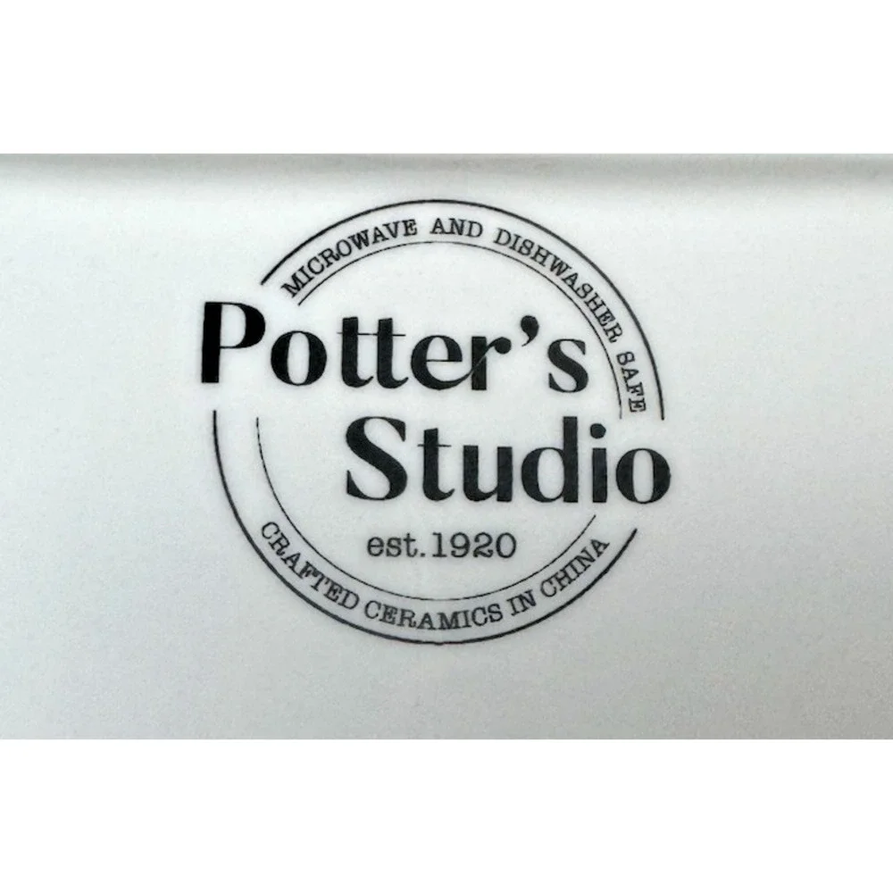 Potter's Studio‎ Halloween Haunted House Ceramic Serving Tray – 14